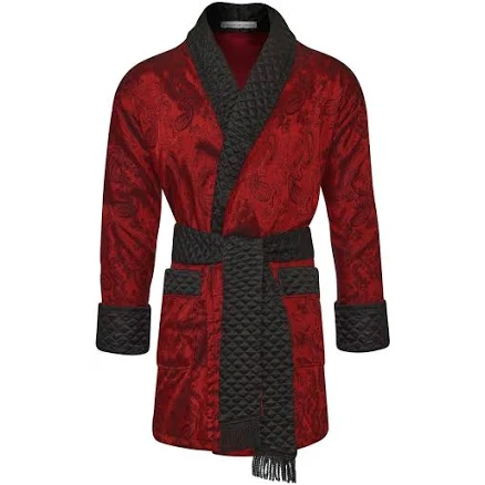 Bown of London Men's Clarke Short Smoking Jacket