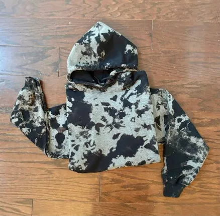 Vintage Tie Dye Acid Wash Hoodie