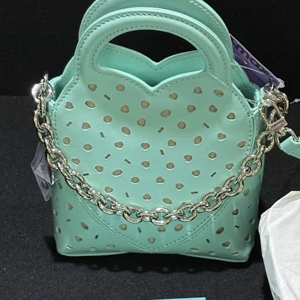 Rare Tiffany Please Return To Tiffany & Co Micro Mini Crossbody Bag