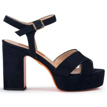 Gabriella Platform Suede Sandals