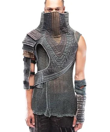Defender Tribe Man BlouseDemoman DEMOBAZA | futuristic, post apocalyptic clothing | dune clothing