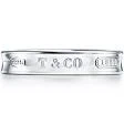 Tiffany 1837 Narrow Silver Ring