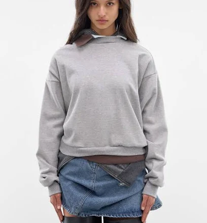 AUGUST BARRON H. Lorenzo Layered Triple Hoodie Sweatshirt