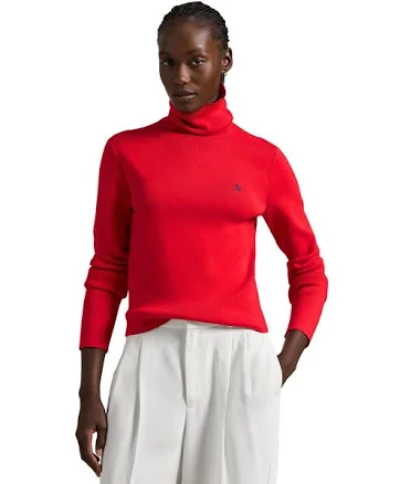 Polo Ralph Lauren Women's Cotton Blend Turtleneck