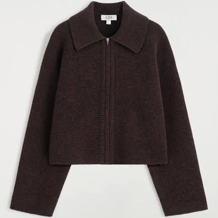 COS Women's Cropped Merino Wool Jacket