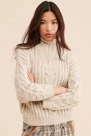 Little Lies Half Zip Sweater