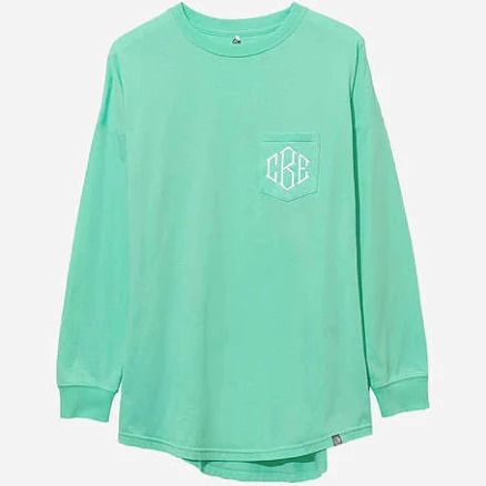 Monogrammed Long Sleeve Shirt