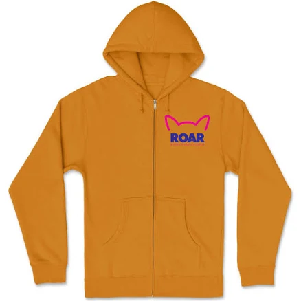 Artistshot Rise & Roar Zipper Hoodie