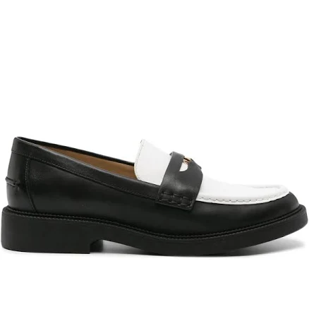 Michael Kors Women's Logo-embossed Leather Loafers
