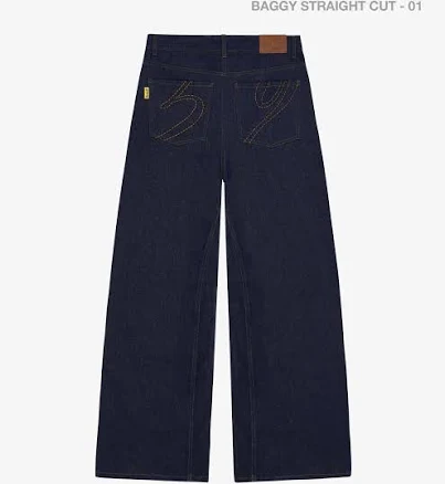 Raw Denim Pants