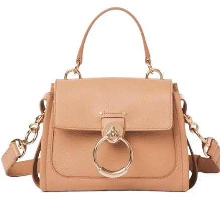 Chloé Tess Day Mini Crossbody Bag - Nude