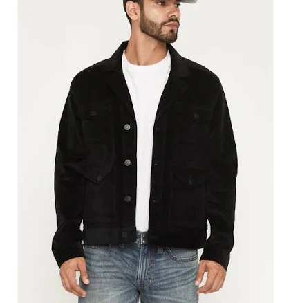 Moonshine Spirit Men's Unlined Corduroy Single Breasted Jacket