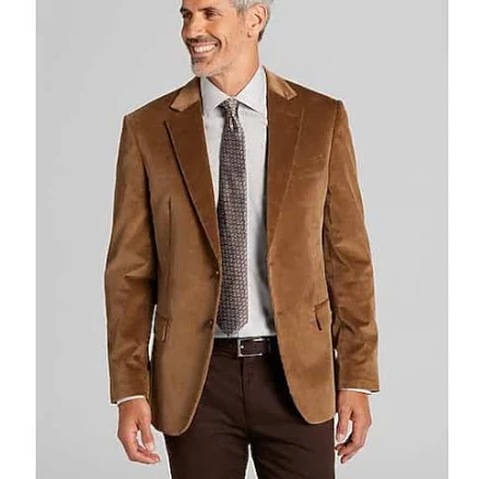 Men's Modern Fit Corduroy Sport Coat