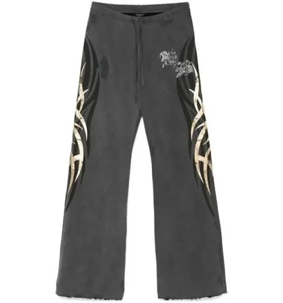Balenciaga Men's Tacky Gold Baggy Sweatpants