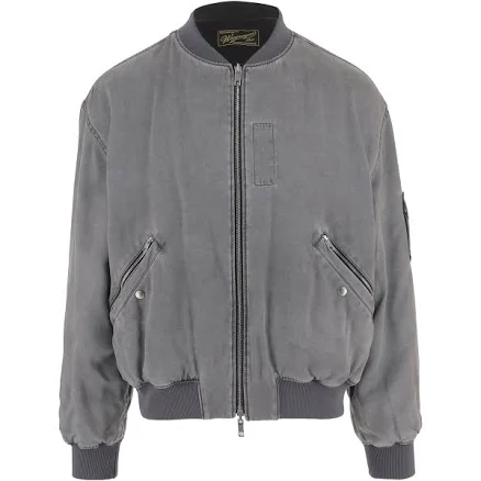 Men's Faded Logo Bomber Jacket