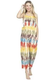 Tie-Dye Oversized Overall