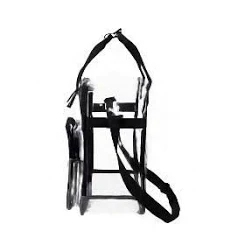 Eastsport Unisex Clear Double Handle Stadium Approved Tote