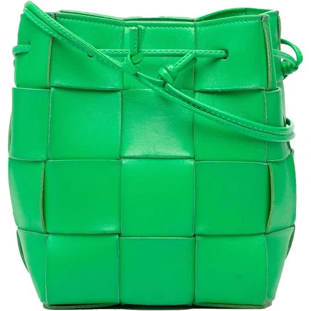 Bottega Veneta Cassette Maxi Intrecciato Bucket Bag