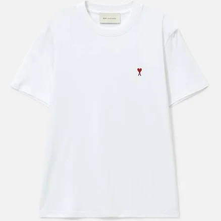 AMI Paris Organic Cotton de Coeur T-Shirt