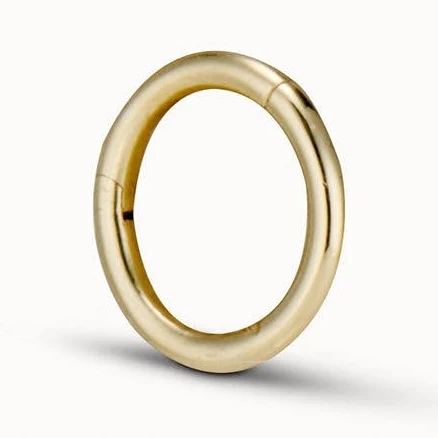 Rowan 14k White Gold Hypoallergenic Hoops