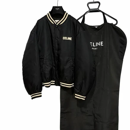 CELINE Loose Teddy Jacket In Nylon - Blue - Size : 44 - For Men