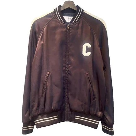Celine Women's Varsity Souvenir Satin