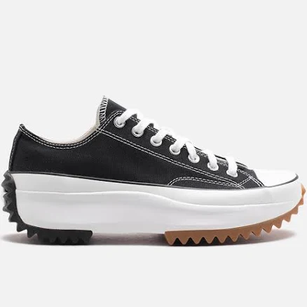RUN STAR HIKE OX - BLACK / WHITE / GUM 10.5