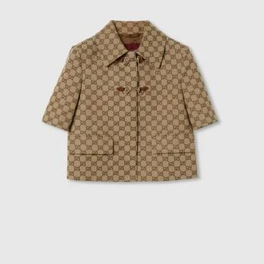 Gucci GG Canvas Horsebit Jacket