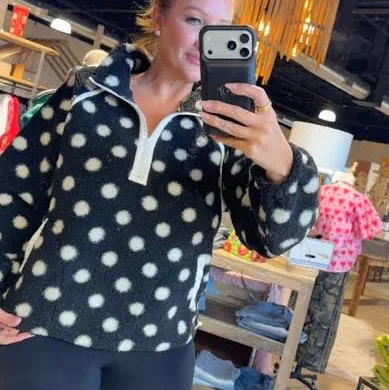 Polka Dot Fleece