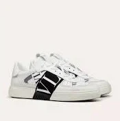 Valentino Garavani Low-Top Italian Calfskin Leather VL7N Sneakers EU 43