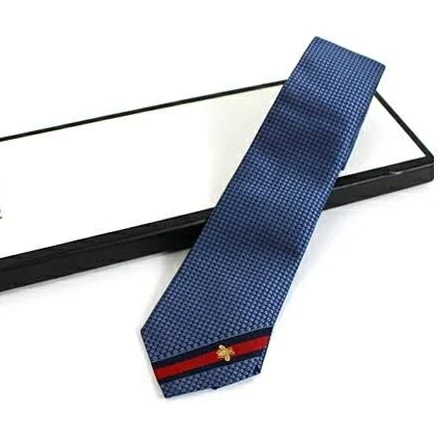 Gucci Men's Silk Bee Web Tie