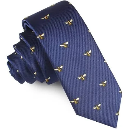 OTAA Men's Bumble Bee Skinny Tie