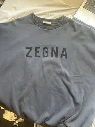 ZEGNA X FEAR OF GOD sweatshirt collab size XL gray Italy exclusive. ZEGNA