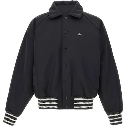 adidas Men's Logo-Detail Bomber Jacket