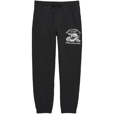 Turtle Speed Racer Relaxed Fleece Pants Black