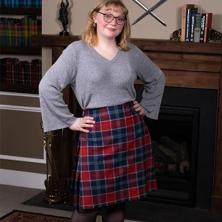 Wool Midi Kilt