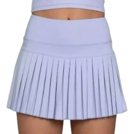 Gold Hinge Women's Pleated Tennis Skirt