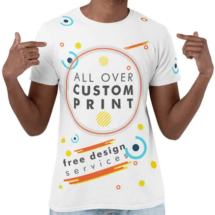 Vispronet Custom All Over Print T-Shirt