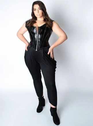 Front Zip Corset
