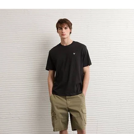 AE Standard Fit Lightweight Logo T-Shirt Men's