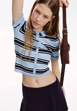 H&M Ladies Short-Sleeved Cardigan