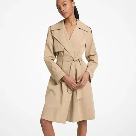Michael Kors Women's Belted Trench Coat