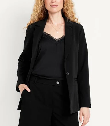 Old Navy Women's Classic Double-Weave Blazer