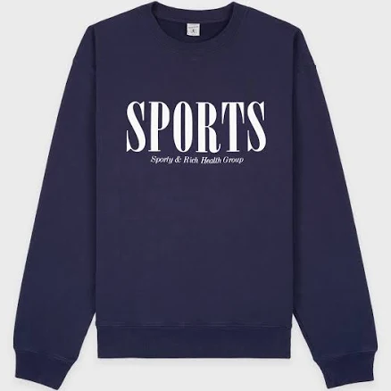 Sports Crewneck Navy/White Navy