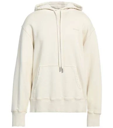 Ami Alexandre Mattiussi Man Sweatshirt Ivory Size XL Cotton, Elastane