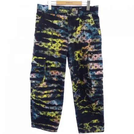 Tie-dye Cargo Denim Pant