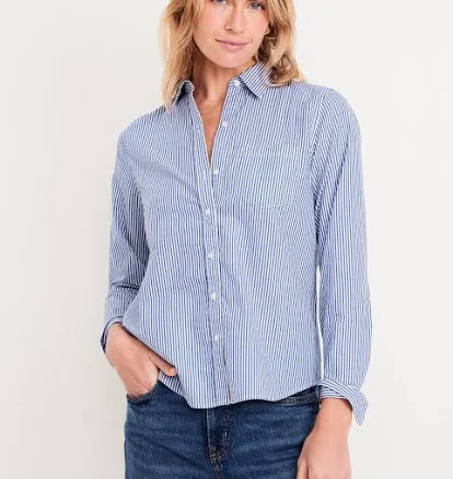 Old Navy Women's Classic Button-Down Shirt