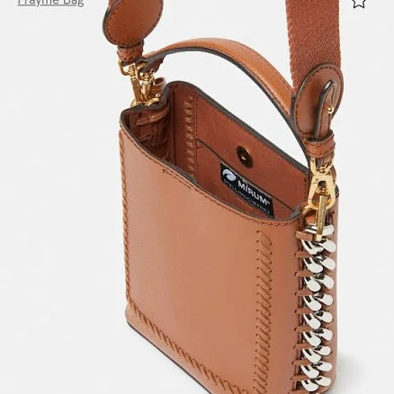 Stella McCartney Mini Frayme Mirum Bucket Bag