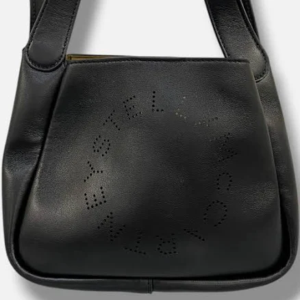 Stella McCartney Logo Double Crossbody Bag