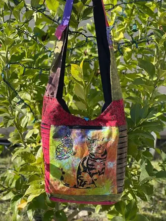 Patchwork Kitty Hobo